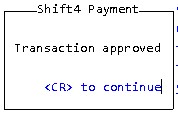 Charging a Credit Card Screen 11