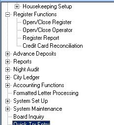 Quick Transaction Entry Screen 1